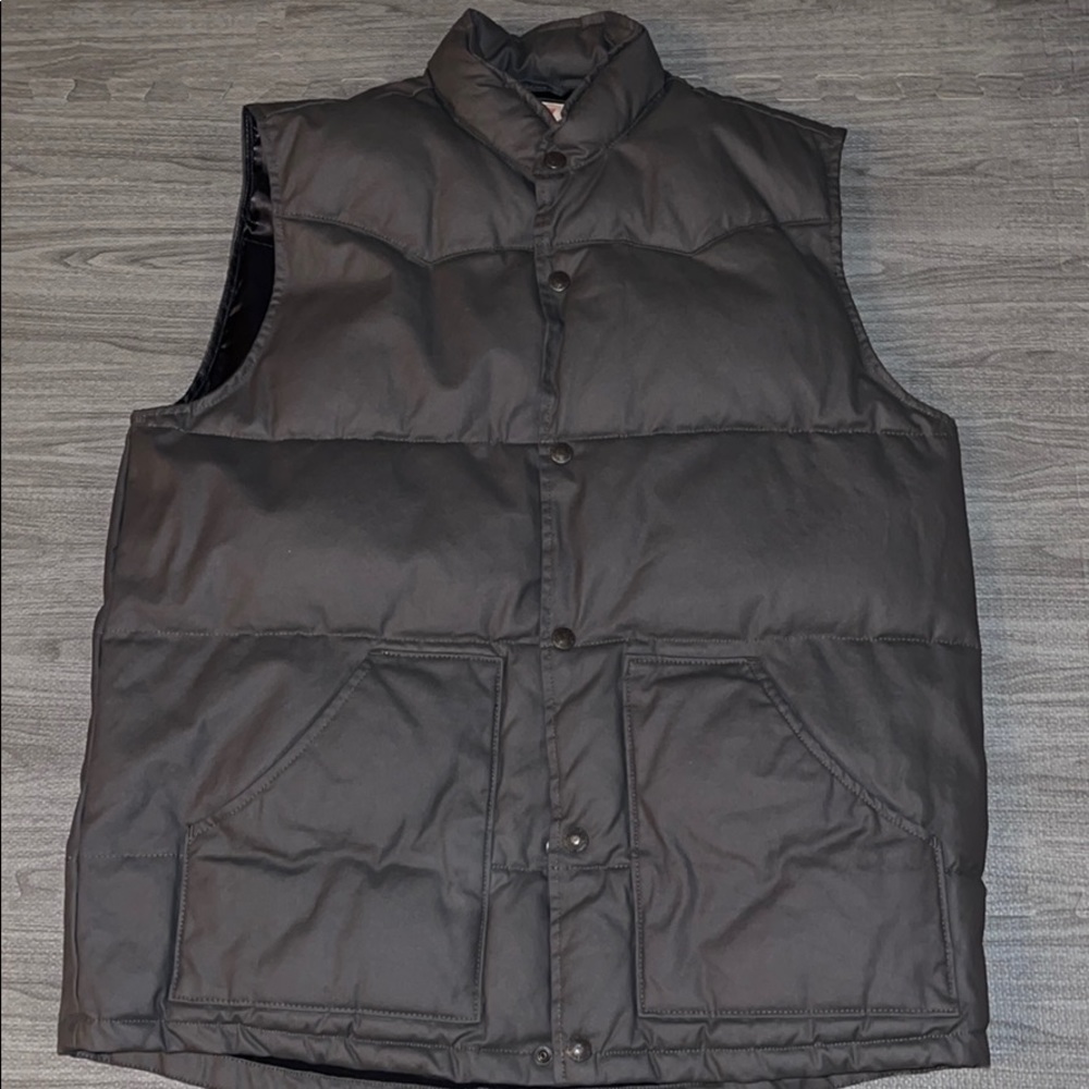 Levi’s Puffer Vest Waxed Canvas Gem
